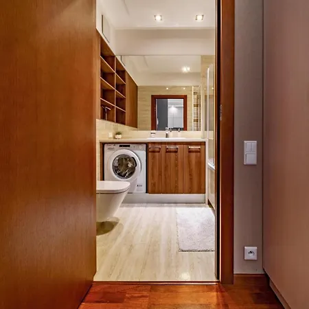 Appartement Bright And Charming- Golden Apartment- Center&s2a Warschau